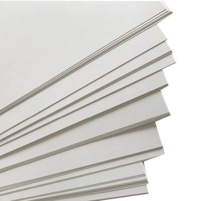 Venda em grande quantidade de papel de cartão de marfim GC1 FBB com cor branca e estilo virgem de pasta