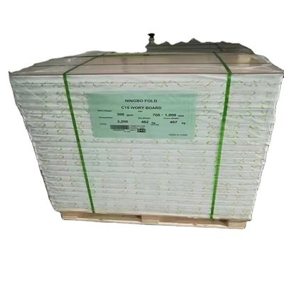 Solução de embalagem personalizável Ningbo Fold FBB com material de pasta de madeira branca