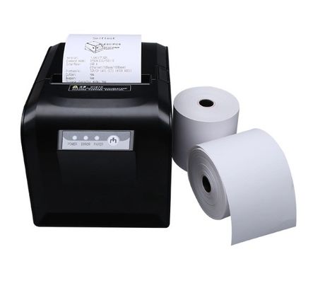 Papel térmico de celulose química-mecânica 80X80 para POS/ATM de alto desempenho