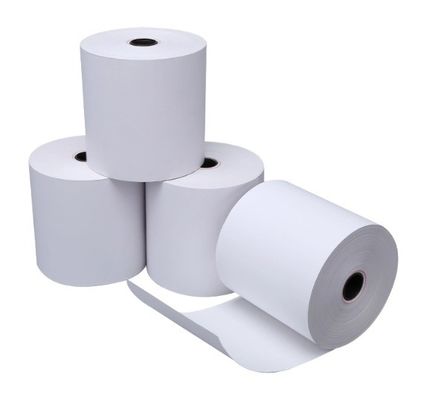 Papel térmico de celulose química-mecânica 80X80 para POS/ATM de alto desempenho