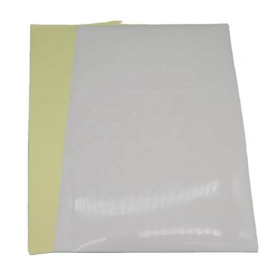 Papel adesivo monolateral à base de cola de borracha com impressão disponível