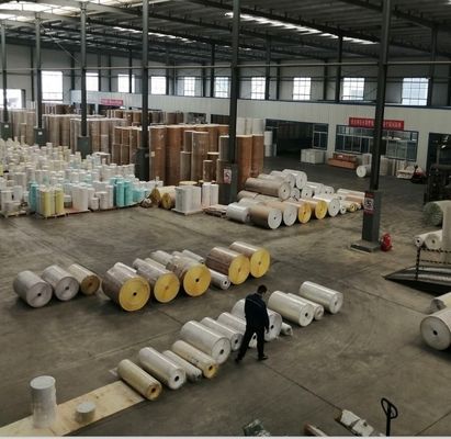 Papel adesivo monolateral à base de cola de borracha com impressão disponível
