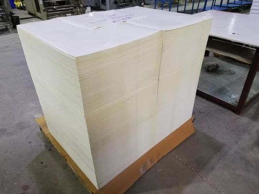 Pedido personalizado aceito Papel autoaderente revestido de fundido para embalagens de rótulos