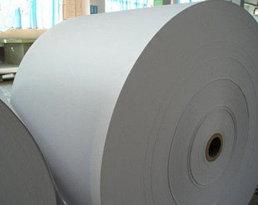 Papel de impressão offset branco sem revestimento, em folhas, para exigências de encadernação