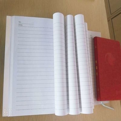 Papel de rastreamento Compativel Papel de offset branco bruto sem revestimento