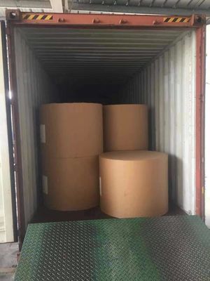 Papel de cópia anti-enrolamento Jumbo Roll para corte A4 feito de pasta de madeira