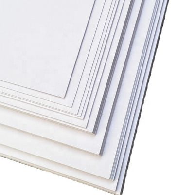 Folhas de papelão branco com papel duplex C2S