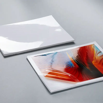 Papel Profissional Anti-Curl 190-200gsm C2S Gloss Coated Art Paper para personalização
