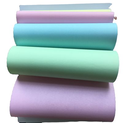 Papel de impressão contínua para computador sem carbono NCR 48g50g55g 100% pasta de madeira original
