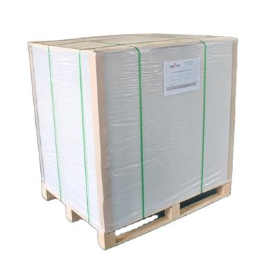 Revestimento de lado único Ningbo Fold SBS GC1 Chen Ming Folha de grau alimentar FBB C1S Correios de marfim