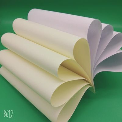 68 gm a 118 gm Papel de ligação sem madeira de cor creme para impressão offset da fábrica Baiyun