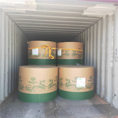 Papel de impressão offset de celulose de madeira revestido com caolinita em rolos/folhas