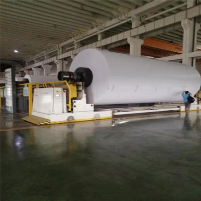 Papel de impressão offset de celulose de madeira revestido com caolinita em rolos/folhas