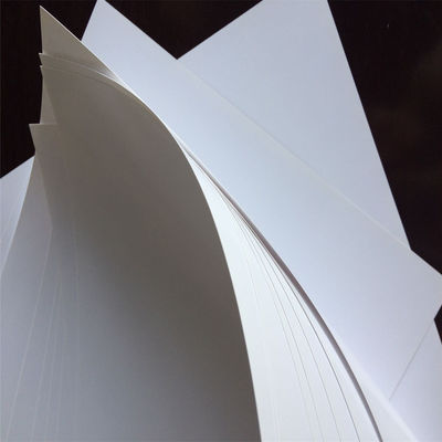 Impressão offset Compatível Duplo Lado Revestido Branco C2S Papel de Arte Brilhante para Folhetos