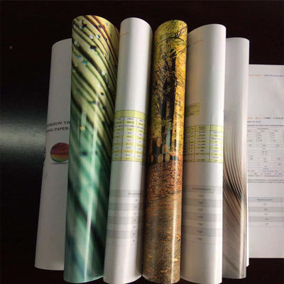 Impressão offset Compatível Duplo Lado Revestido Branco C2S Papel de Arte Brilhante para Folhetos