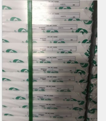 Papel de ligação 80gm-250gm Papel de arte Matt em embalagem com revestimento de lado duplo