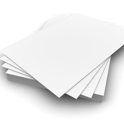 Papel artesanal de marfim com revestimento de um lado a partir do peso de base 190-400GSM