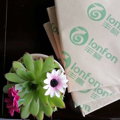 Papel branco de ligação de 55 gm da LONFON Papel livre de madeira não revestido para uso personalizado