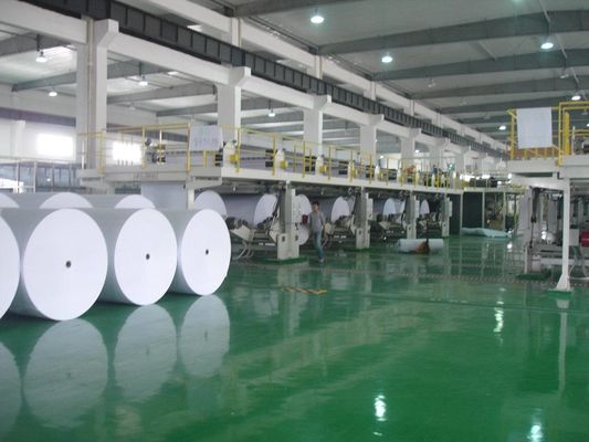 Papel branco de ligação de 55 gm da LONFON Papel livre de madeira não revestido para uso personalizado
