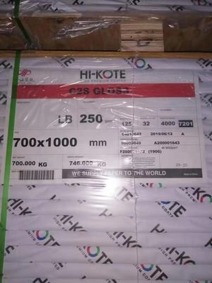 65-133gm Papel Bond Hi-Kote C2S Gloss/Art Coated Paper da APP