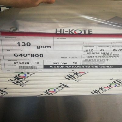 65-133gm Papel Bond Hi-Kote C2S Gloss/Art Coated Paper da APP
