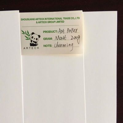 Impressão offset Compatível 80/90gsm C2S Art Paper Gloss para Impressão de Revista