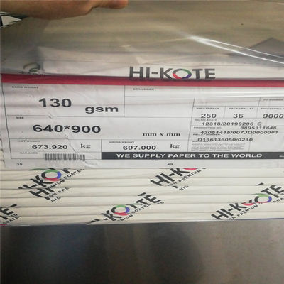 Impressão offset Compatível 80/90gsm C2S Art Paper Gloss para Impressão de Revista