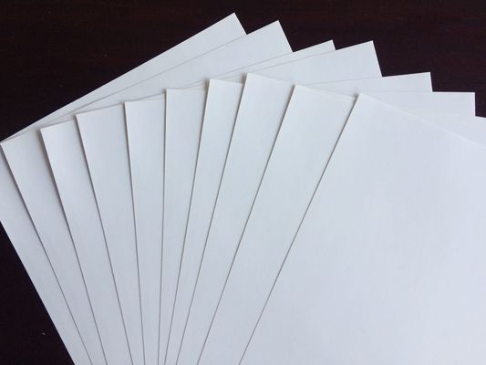 Papel de celulose química-mecânica revestido de dois lados C1S / C2S Fine High Glossy / Matt Art Paper