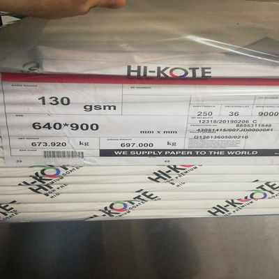 80-200gm C2S/ Papel de arte para impressão de revistas Brilho 92% Papel tipo papel papel de escrita