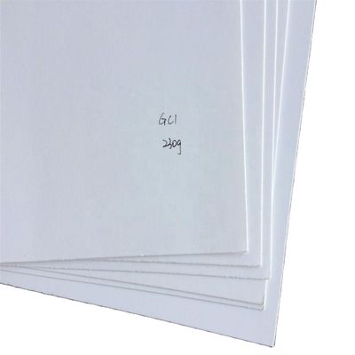 Papelão de caixa de marfim em folha com 100% de pasta de madeira 230/250/300GSM