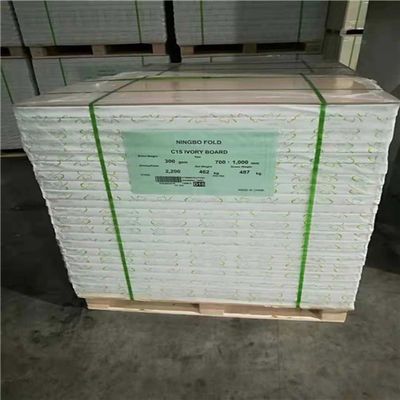 Grade AAA Ningbo Fold C1S/FBB/Ivory Board para embalagem e impressão 711*1118