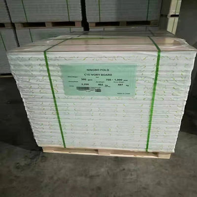 210/230/250/270/300/350gsm Ningbo Fold FBB/Ivory Board Perfeito para embalagens cosméticas