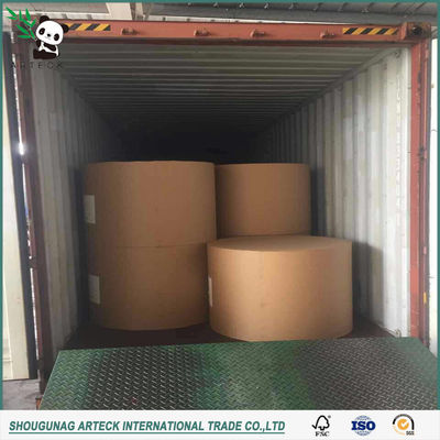 Papel de embrulho de presentes 250g300g revestido de um lado C1s/Fbb para fabricação de cartões postais
