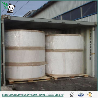 Papel de embrulho de presentes 250g300g revestido de um lado C1s/Fbb para fabricação de cartões postais